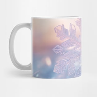 Snow Flake Nature Serene Tranquil Peace Mug